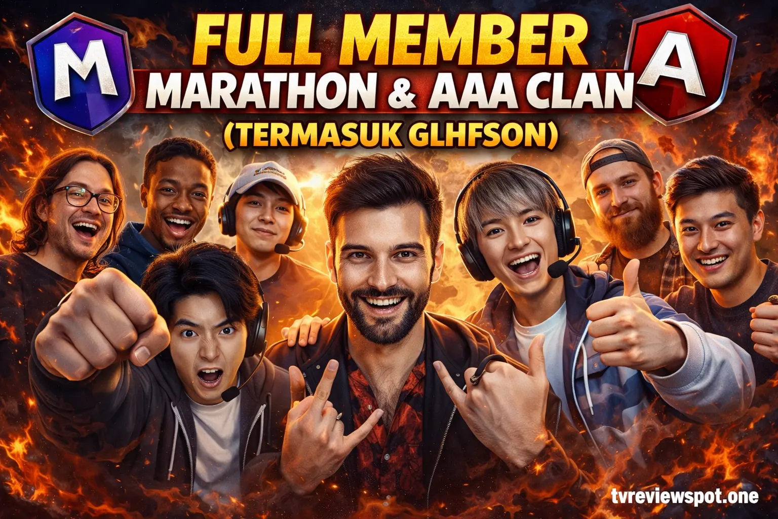 Full Member Marapthon & AAA Clan (Termasuk GLHFSON)